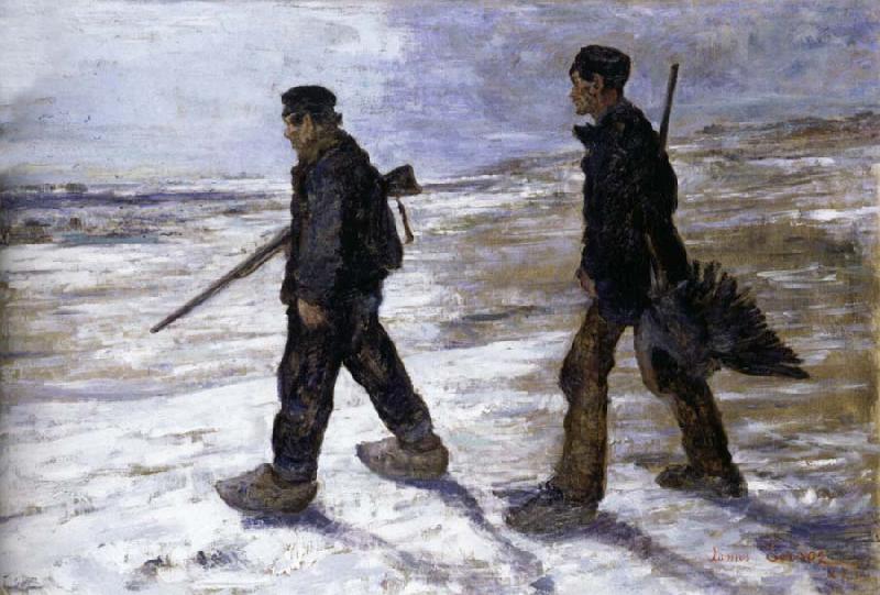 James Ensor The Poachers France oil painting art